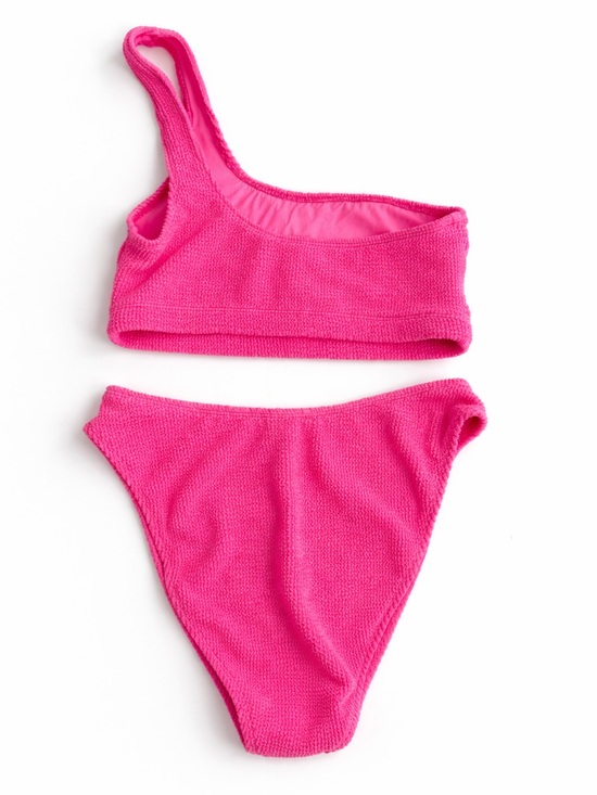 Good American Swimsuit Always Fits Hot Shoulder Bikini 2pc Bathing Suit - Picture 3 of 4